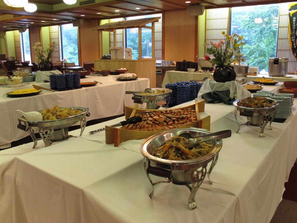 Highland Hotel Sanso Semboku Bagian luar foto